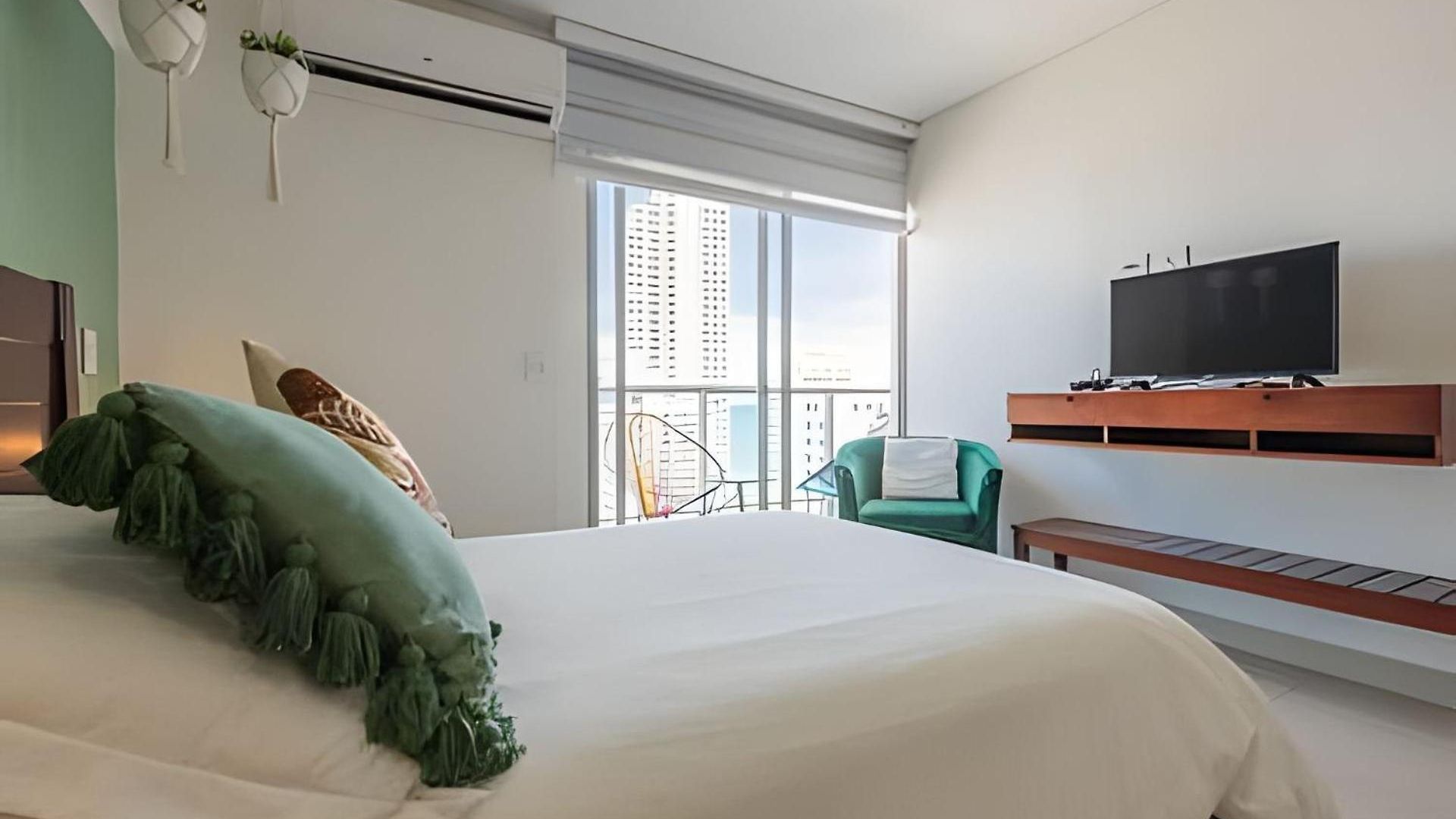 Apartamento Lujoso Apto De 2 En Piso 16-infinitum Cartagena
