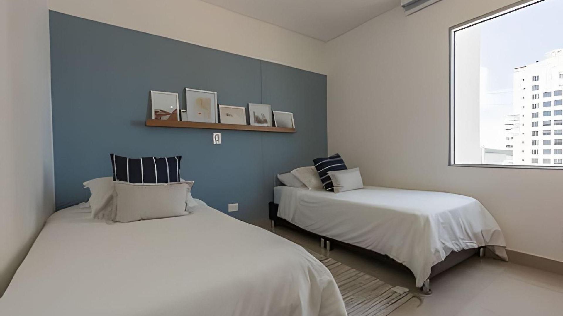 Apartamento Lujoso Apto De 2 En Piso 16-infinitum Cartagena