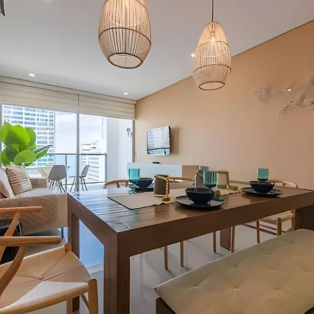 Lujoso Apto De 2 En Piso 16-infinitum Apartamento Cartagena