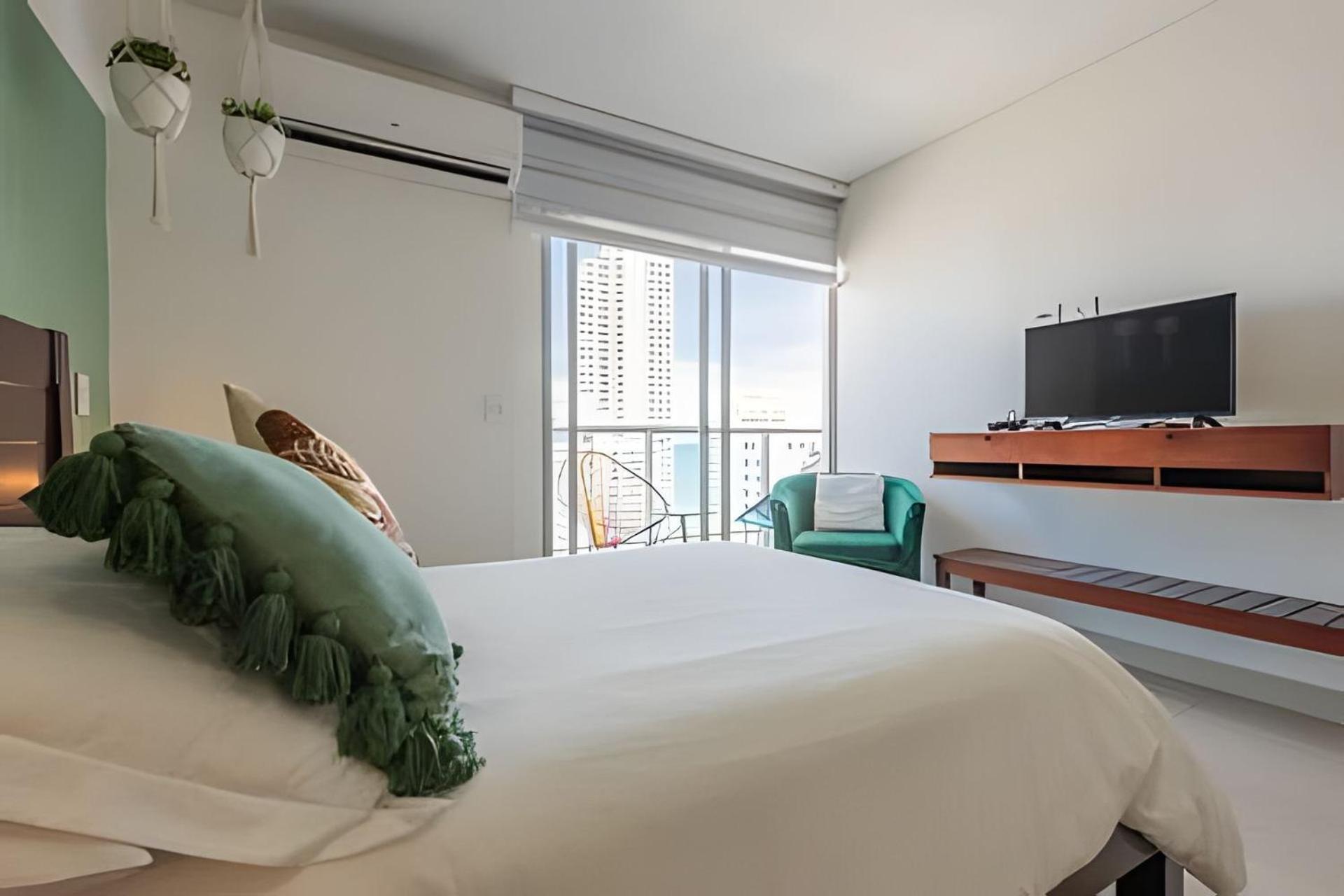 Apartamento Lujoso Apto De 2 En Piso 16-infinitum Cartagena